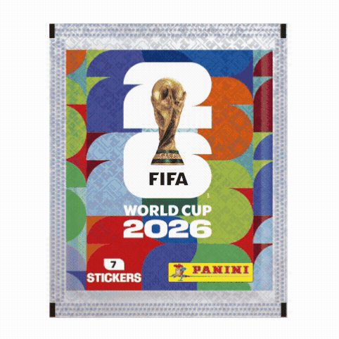 Sobre de figuritas Mundial 2026