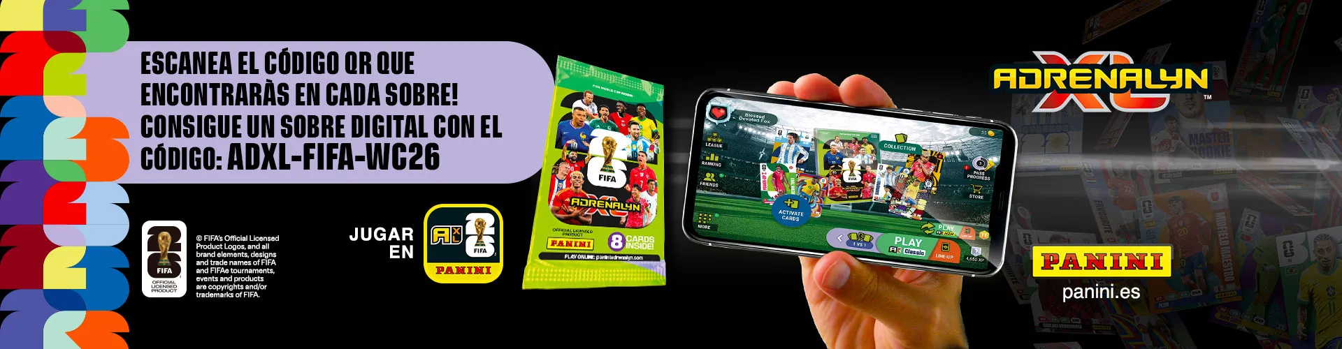 Adrenalyn XL — Trading Card Game oficial FIFA World Cup 2026